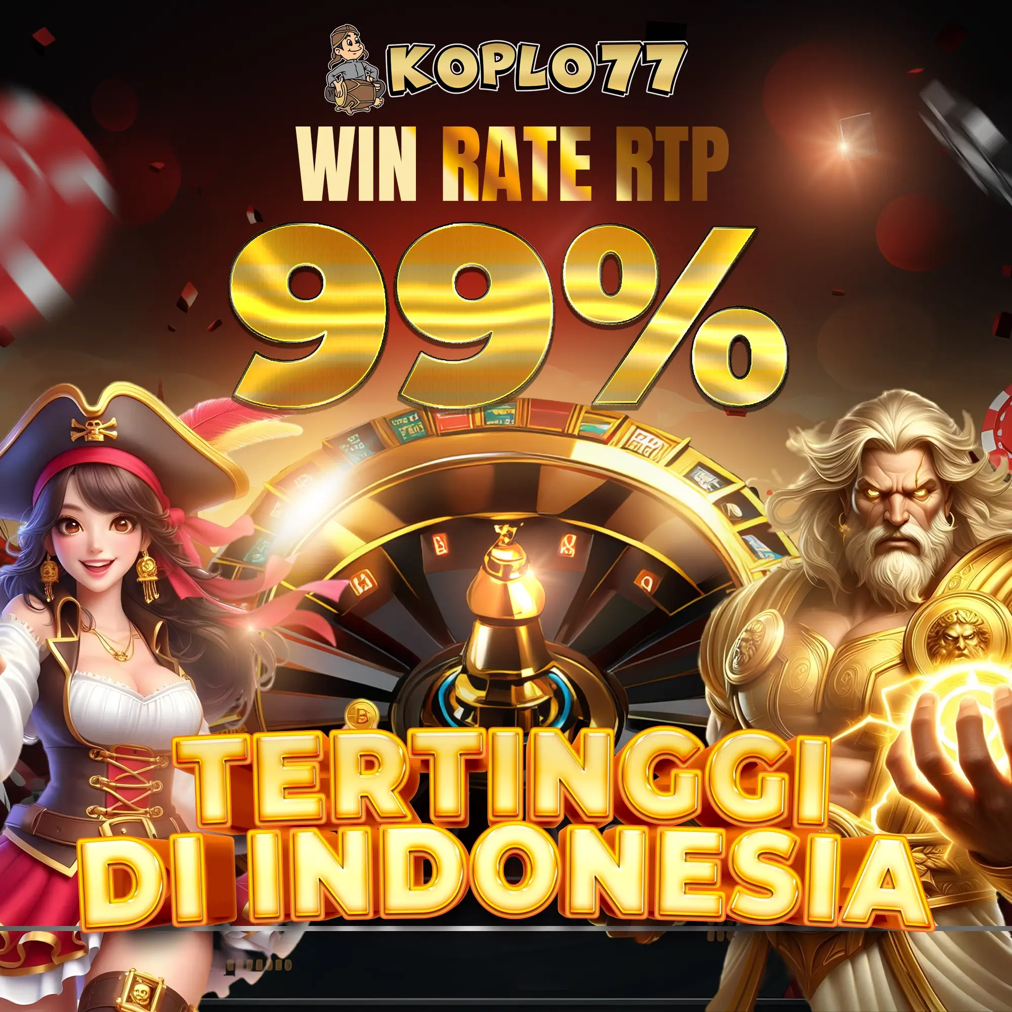 Tampilan ilustratif platform mobile PLAYKING88
